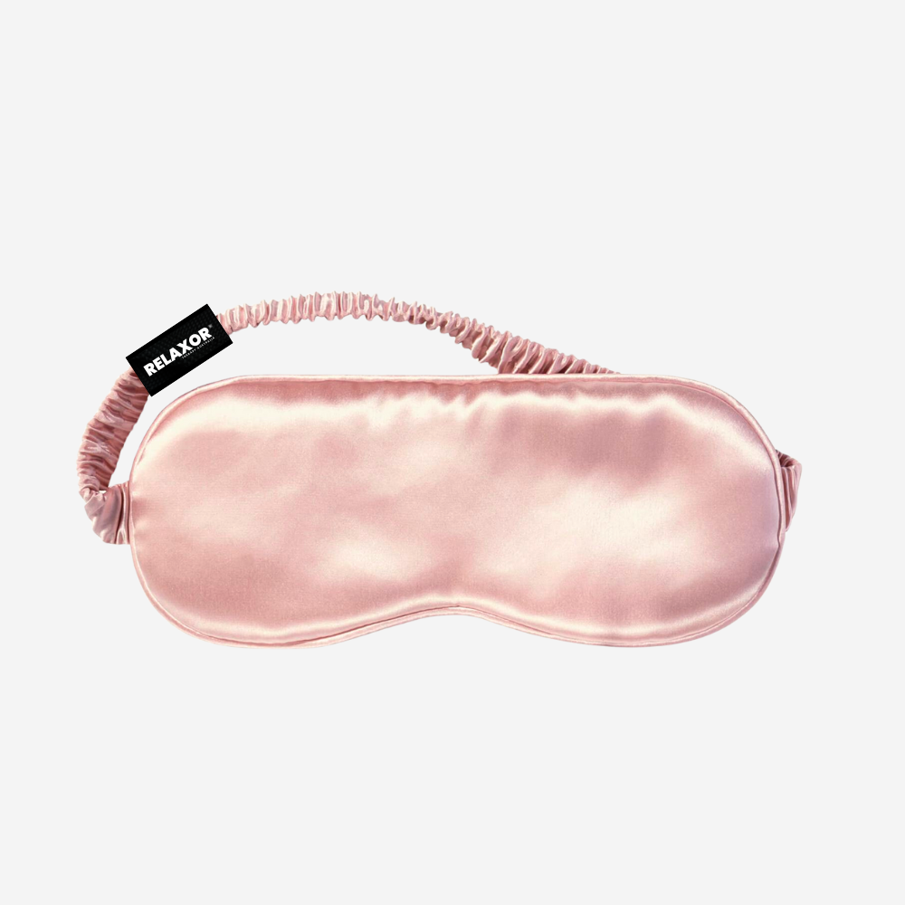 RELAXOR® SleepMask: Experience comfort with a silk sleep mask designed for serene relaxation.